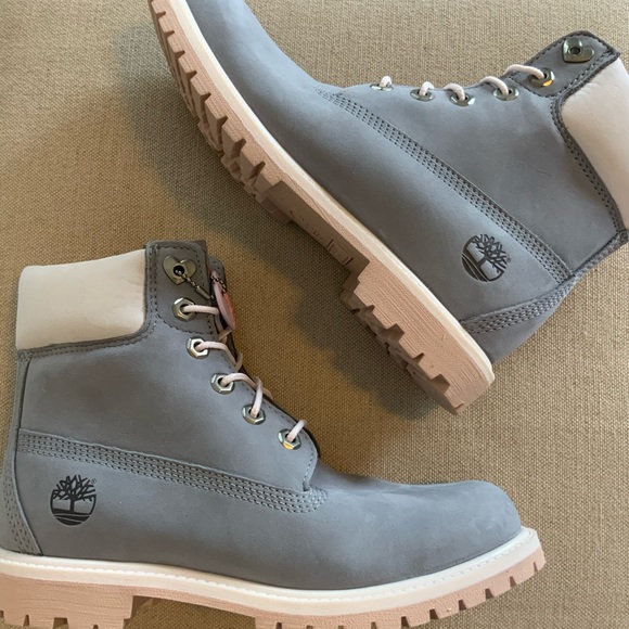 TIMBERLAND Jayne Waterproof Boot 🥾 Grey Suede - Picture 6 of 7
